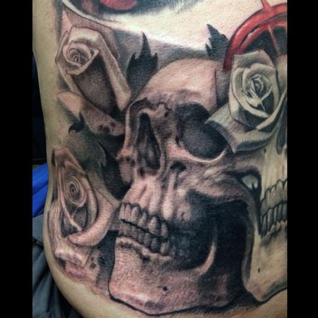 Tattoos - Skulls Roses - 99929